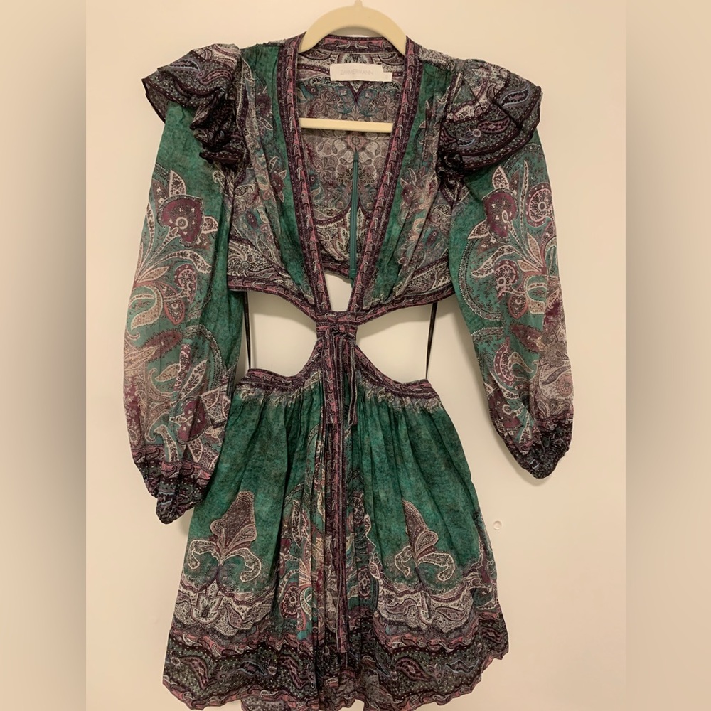 Zimmermann Alice cut dress size 0